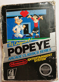 Popeye Nintendo NES Complete in Box CIB