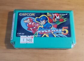 Rockman 5 (Megaman 5) - Nintendo Famicom Game *SEALED* Japanese