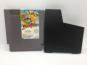 Vintage Retro Nintendo NES DuckTales Video Game Cartridge & Dust Cover