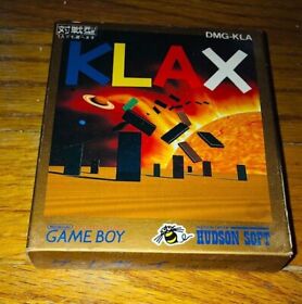 Klax Nintendo Famicom Hudson Soft JAPAN Game Manual