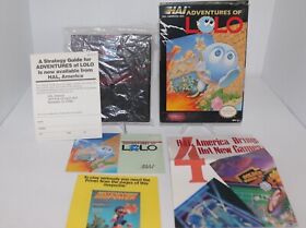 Adventures of Lolo NES Nintendo Entertainment System 1989 CIB - Tested Authentic