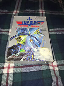Top Gun The Second Mission Nintendo Entertainment System NES en caja