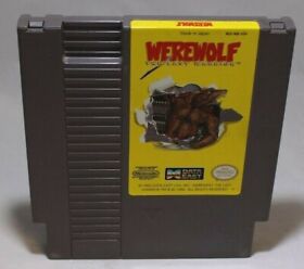 Werewolf: The Last Warrior NES Nintendo 1990 - Tested and Works