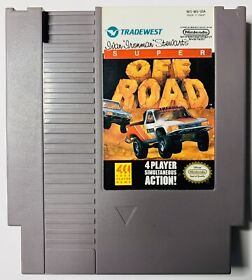 Super Off Road Nintendo NES Tradewest Tested Authentic Works