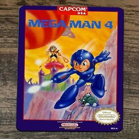 Mouse Pad Mega Classic Arcade Video Game Man 4 NES Box Cover