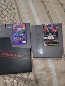 Mike Tyson's Punch-Out (Nintendo NES ) Authentic Lot