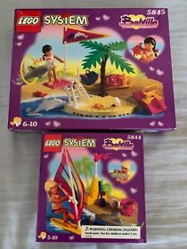 Lego Belville #5844 Dolphin Surfer #5845 Show 1998 BRAND NEW SEALED IN BOXES