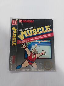 Tag Team Match MUSCLE NES box only