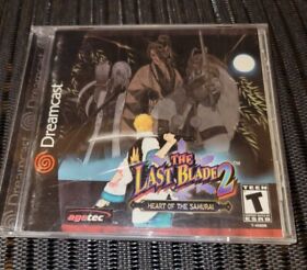 * Cracked Case* CompleteThe Last Blade 2 For (Sega Dreamcast) SNK Neogeo Neo Geo