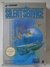 Nes Game - Silent Service (Boxed / without Manual (Pal) 10636657