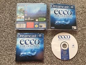 ECCO THE DOLPHIN DEFENDER OF THE FUTURE SEGA DREAMCAST GAME WITH MANUAL UK PAL