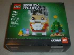 NEW IN BOX LEGO BRICK HEADZ SET NUTCRACKER 40425 NIB 180 PCS CHRISTMAS HOLIDAY 