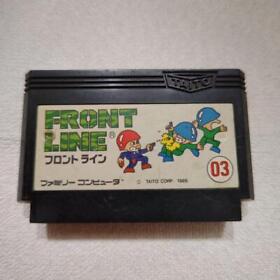 Nintendo Famicom SNE Front Line Japanese Software Game