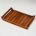 Extra Large Teak Wood Serving Tray for Home, Kitchen, Breakfast, Restaurant, ...