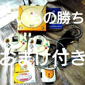 SEGA Dreamcast main Console with Soul Calibur, Dream Passport 2 japan game used