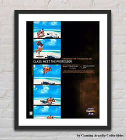 Virtua Fighter 3TB Sega Dreamcast Glossy Promo Ad Poster Unframed G4532