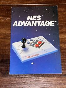 NES Advantage Controller Nintendo NES Instruction Manual Only