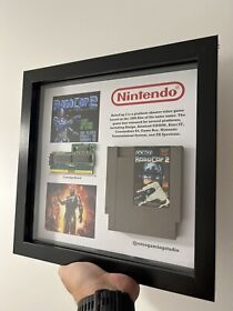 RoboCop 2 NES Nintendo Frame Wall Art Collectable