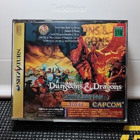 Dungeons & Dragons Collection Sega Saturn SS Video Game From Japan, US Seller