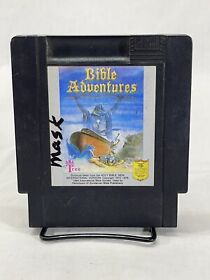 RARE Vtg 1991 NES Bible Adventures BLACK Nintendo Video Game Cartridge