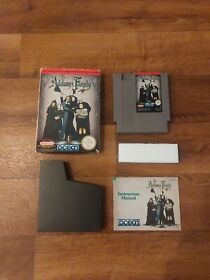 The Addams Family - complete - Nintendo NES - cleaned & tested