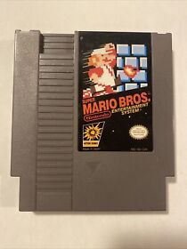 Super Mario Bros (Nintendo NES) - Authentic Tested Video Game Cartridge