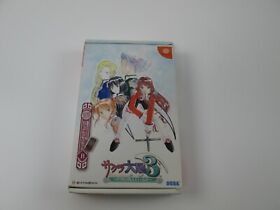 Sakura Taisen 3 Limited Dreamcast Japan Ver Dream Cast