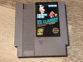 Ice Climber 5 Screw Nintendo Nes Cleaned & Tested Authentic