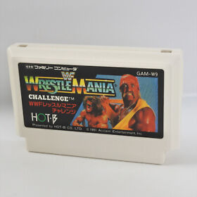 Famicom WWF WRESTLE MANIA CHALLENGE Cartridge Only Nintendo 2256 fc