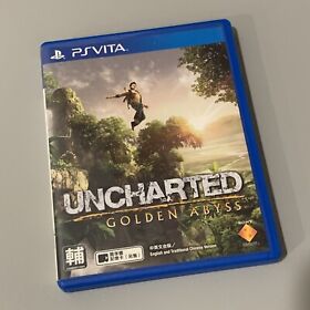 PS Vita Psv Uncharted: Golden Abyss Asian English Version Region Free Tested