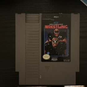 WCW: WORLD CHAMPIONSHIP WRESTLING - Nintendo (Authentic) NES Game