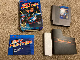 NES CIB Spy Hunter Authentic Arcade edtion Complete with manual and box