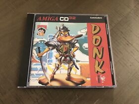 Donk ! The Samurai Duck  Amiga CD32 Game Rare Authentic Tested Great Condition