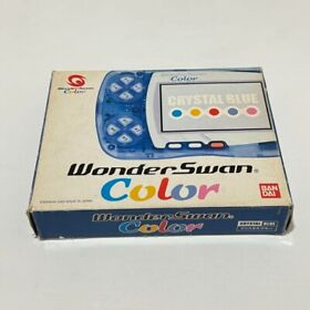 Wonder Swan Color Boxed Console Tested Select Color Blue Orange Black Tested JP