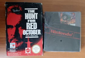 '90 Nintendo Gioco per consolle Nes Pal A THE HUNT FOR RED OCTOBER - MATTEL