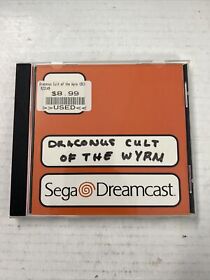 Draconus: Cult of the Wyrm for Sega Dreamcast. Disc only in generic case.