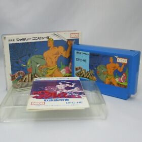 Glory of Heracles Hercules no Eiko w/ Box & Manual [Nintendo Famicom JP ver.]