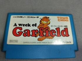 Famicom A week of GARFIELD Cartridge Only Nintendo  fc