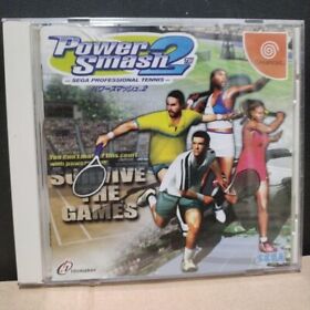 USE POWER SMASH 2 Dreamcast Sega japan game