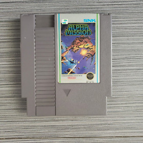 Alpha Mission  Nintendo Entertainment System 1987 NES Game