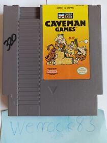 Caveman Games - Nintendo NES Cart (NTSC)