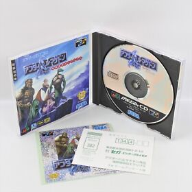 AFTER ARMAGEDDON GAIDEN + Sticker Sega Mega CD 1673 mcd