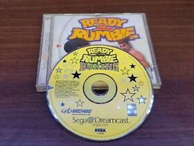 Sega Dreamcast Game: Ready 2 Rumble Boxing w/ Manual & Cracked Case