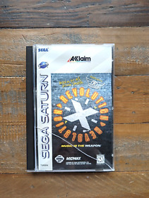 COMPLETE ✹ Revolution X Aerosmith ✹ Sega Saturn Game ✹ W/Registration Card ✹ USA