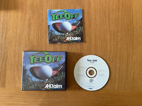 Sega Dreamcast - Tee Off - Promo Version - Clam Shell Case