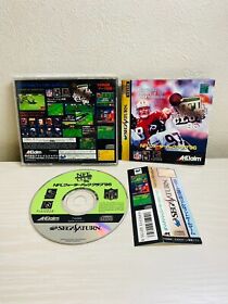 NFL QUARTERBACK CLUB 96 Sega Saturn SS Japan Game