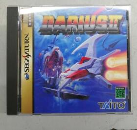Taito Darius II Sega Saturn Software SS Retro Game NTSC-J Used from Japan