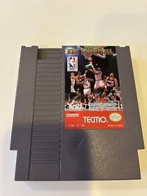 Tecmo NBA Basketball (Nintendo NES, 1992) Tested Working *Cartridge Only*