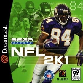 NFL 2K1 (SEGA Dreamcast, 2000) disk only