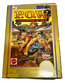 P.O.W Prisoners of War Nintendo NES Boxed PAL *No Manual*